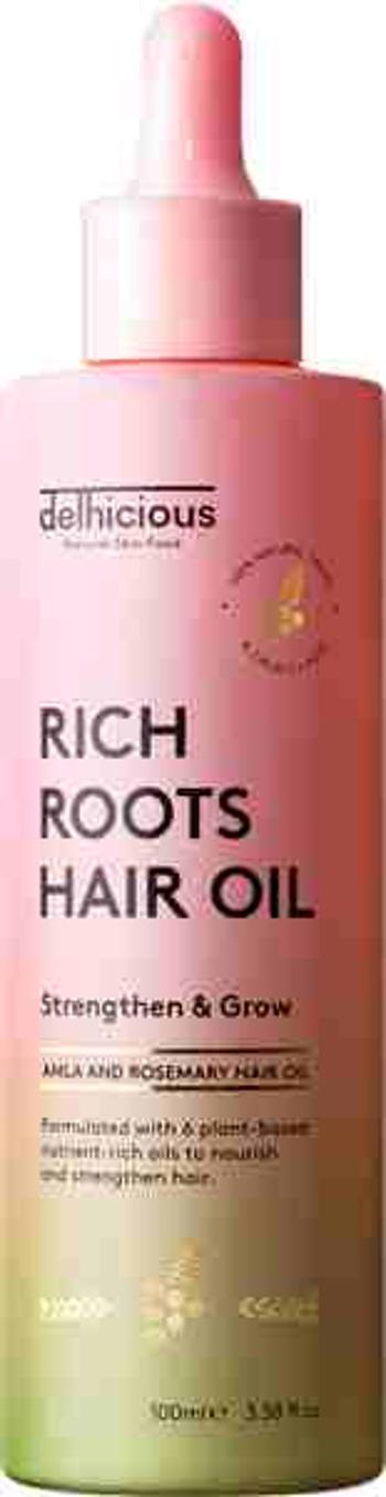 Delhicious, Rich Roots Amla & Rosemary Hair Oil