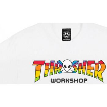 Thrasher  Tričká a polokošele T-shirt x aws spectrum  Biela