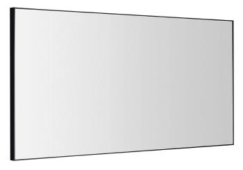 SAPHO - AROWANA zrkadlo v ráme, 1200x600mm, čierna mat AWB1260