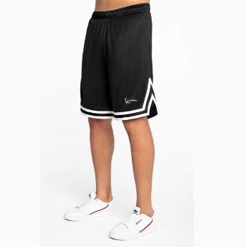 Kraťase Karl Kani Signature Mesh Shorts Black White - M