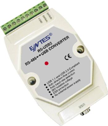 ENTES 101630 RS-USB2 bus prevodník RS-485, USB    12 V/DC, 24 V/DC 1 ks