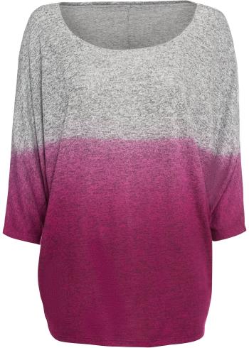 Oversize-tričko s farebným prelivom