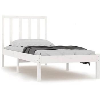 Rám postele biely masívna borovica 90 × 200 cm, 3105057