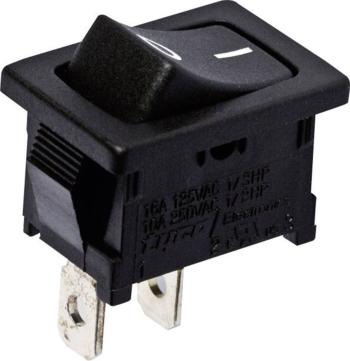 TE Connectivity kolískový spínač 1-1571076-0 250 V/AC 10 A 1x vyp/zap  s aretáciou 1 ks