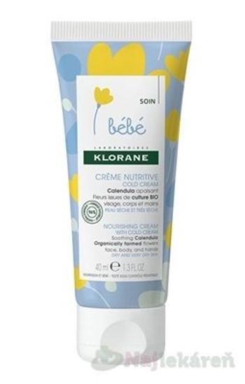 Klorane Bebe Crème Nutritive Cold Cream 40 ml