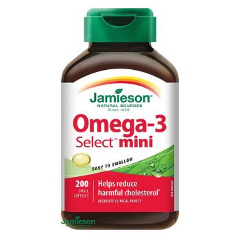 JAMIESON Omega-3 Select™ mini 200 kapsúl