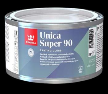 UNICA SUPER 90 - Uretánovo-alkydový lak na drevo bezfarebný lesklý 0,225 L