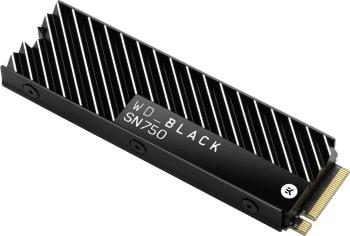 WD Black™ SN750 Heatsink 500 GB interný SSD disk NVMe / PCIe M.2 M.2 NVMe PCIe 3.0 x4 Retail WDS500G3XHC
