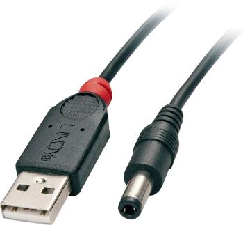 LINDY #####USB-Stromkabel USB 2.0 #####USB-A Stecker, #####DC Stecker 5,5 mm 1.50 m čierna