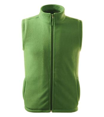 MALFINI Fleecová vesta Next - Trávovo zelená | M