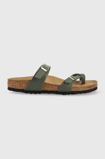 Šľapky Birkenstock Mayari dámske, zelená farba, 1025558