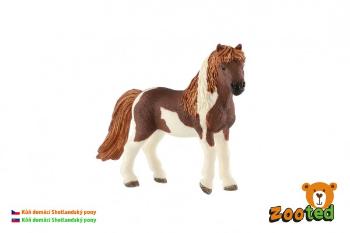 TEDDIES KON DOMACI SHETLANDSKY PONY PLAST 12CM V SACKU /00861102/