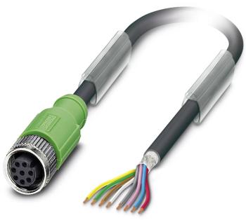 Sensor/Actuator cable SAC-8P- 5,0-PUR/M12FS SH 1522888 Phoenix Contact
