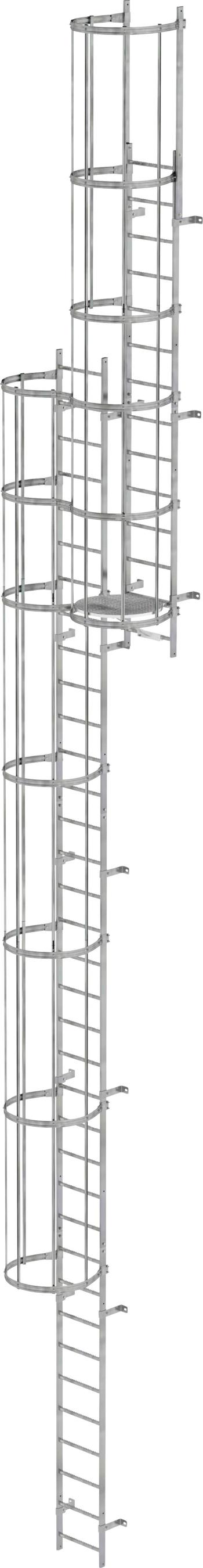 MUNK Günzburger Steigtechnik  520135 pozinkovaná ocel viacdielny rebrík Montáž pomocou nástrojov
