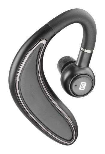 Bluetooth headset Cellularline Bold s ergonomickým tvarem, černý