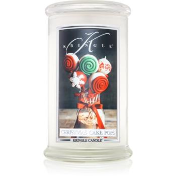 Kringle Candle Christmas Cake Pops vonná sviečka 624 g