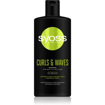 Syoss Curls & Waves šampón pre kučeravé a vlnité vlasy 440 ml