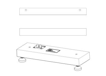 Lyngdorf Mounting Kit LS-1000 Right+Center