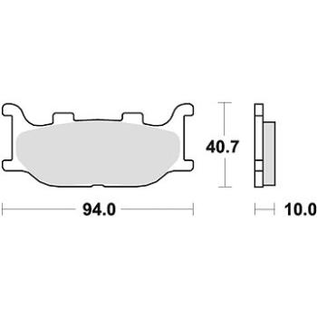 Braking brzdové doštičky (sinterová zmes CM55) (2 ks) M501 – 211 (M501-211)