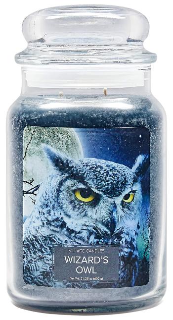 Village Candle Vonná sviečka v skle - Wizard's Owl - Čarodejníkova Sova, veľká