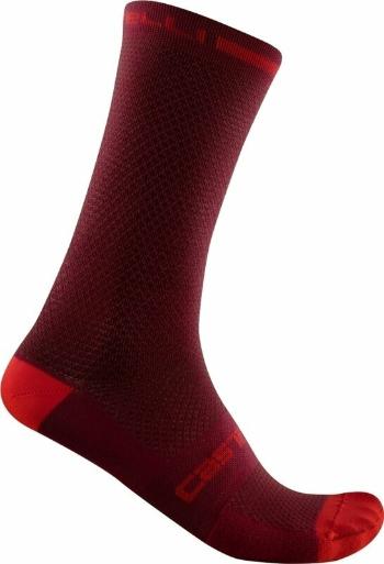 Castelli Superleggera T 18 Sock Bordeaux 2XL