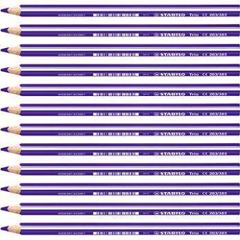 STABILO Trio silná – 12 ks balení – modrofialová (4006381343978)