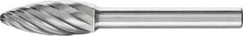 PFERD 21103282 frézovacie kolík  plameň  Dĺžka 65 mm Vonkajší Ø 10 mm Pracovná dĺžka 25 mm Ø hriadeľa 6 mm