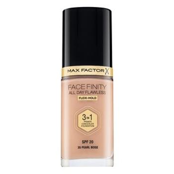 Max Factor Facefinity All Day Flawless Flexi-Hold 3in1 Primer Concealer Foundation SPF20 35 tekutý make-up 30 ml
