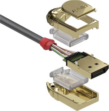 LINDY DisplayPort prepojovací kábel #####DisplayPort Stecker, #####DisplayPort Stecker 15.00 m zlatá 36297  #####Display
