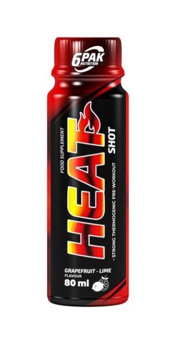 Heat Shot - 6PAK Nutrition 80 ml. Grapefruit Lime