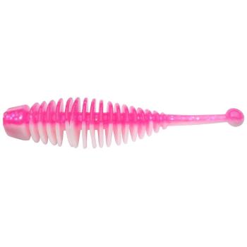 Berkley gumová nástraha powerbait power naiad pink white - 3 cm 12 ks