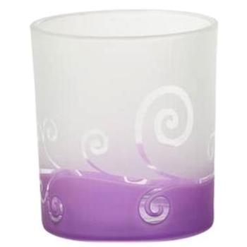 YANKEE CANDLE svietnik na votívnu sviečku Purple Scroll (5038580087321)