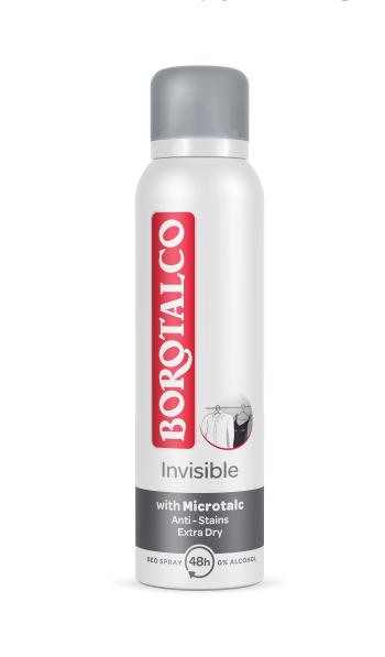 Borotalco Dezodorant v spreji Invisible 150 ml