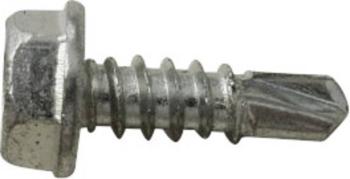 TOOLCRAFT 828018  závrtné skrutky 3.5 mm 19 mm vonkajší šesťhran DIN 7504   ocel pozinkované 100 ks
