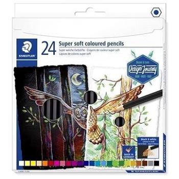 Staedtler pastelky Design Journey Super Soft sada 24 farieb (4007817052273)