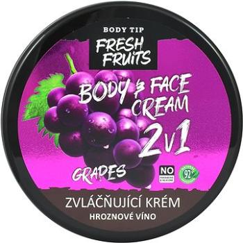 VIVACO Body Tip Fresh Hroznové víno Zvláčňujúci krém na tvár a Telo 200 ml (8595635216077)