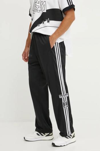 Tepláky adidas Originals Adibreak čierna farba, s nášivkou, IW3482