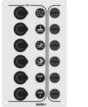 Lalizas Switch Panel SP6 Economy