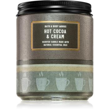 Bath & Body Works Hot Cocoa & Cream vonná sviečka 198