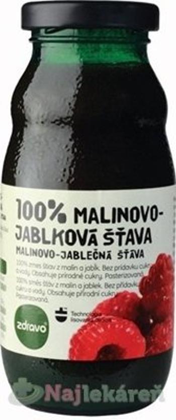 Zdravo 100% MALINOVO-JABLKOVÁ ŠŤAVA 200ml