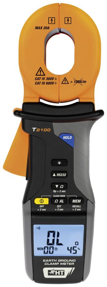 HT Instruments T2100 T2100 merací adaptér Kalibrované podľa (ISO) Uzemňovacia svorka T2100 pre Combi G3  1 ks
