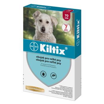 KILTIX Antiparazitárny obojok pre veľkých psov obvod 70 cm 1 ks