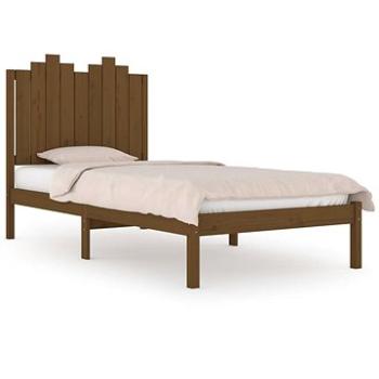 Rám postele medovo hnedý masívna borovica 90 × 200 cm, 3103766
