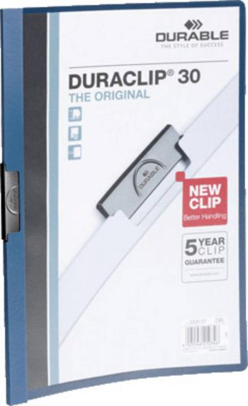 Durable zložka s klipom DURACLIP 30 - 2200 220007 DIN A4 tmavomodrá