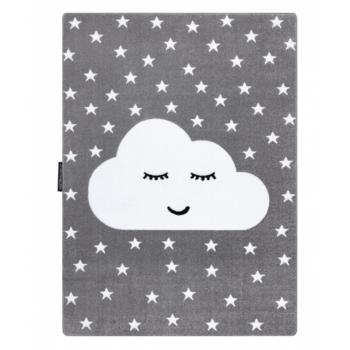 Detský koberec PETIT - Mráček - sivý Cloud rug - grey 80 x 150 cm