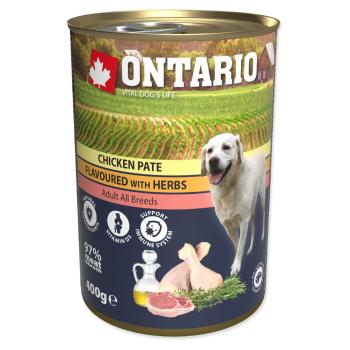 ONTARIO Konzerva kuracie päty s bylinkami 400 g