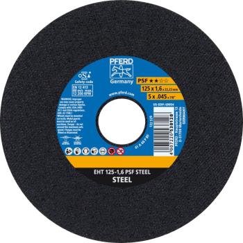 PFERD PSF STEEL 61719021 rezný kotúč rovný  125 mm 22.23 mm 25 ks