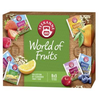 TEEKANNE World of fruits darčeková kolekcia čajov 6 x 5 sáčkov