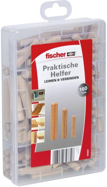 Fischer 548597 Praktická pomocná drevená sada hmoždiniek Množstvo 1 sada