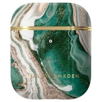iDeal Of Sweden pre Apple Airpods 1/2 generation golden olive marble (IDFAPCAW21-320)